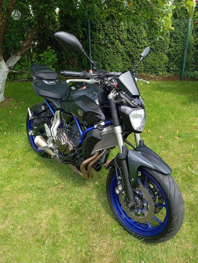 Yamaha MT 07 689cc, street / classic