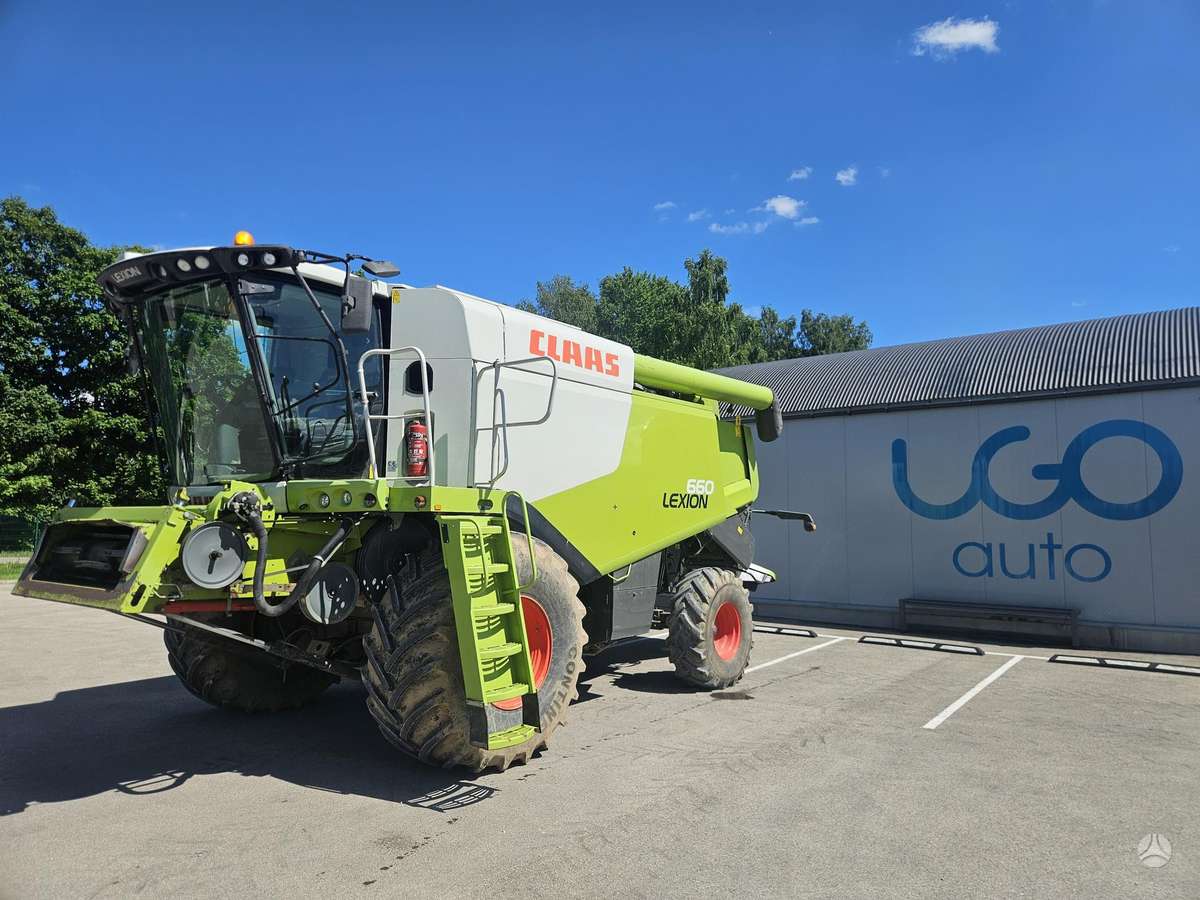 Claas LEXION 660, kombainai