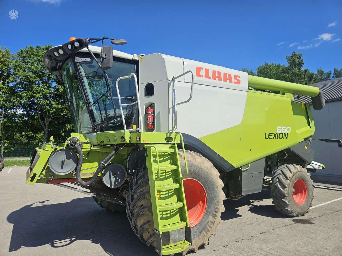 Claas LEXION 660, kombainai
