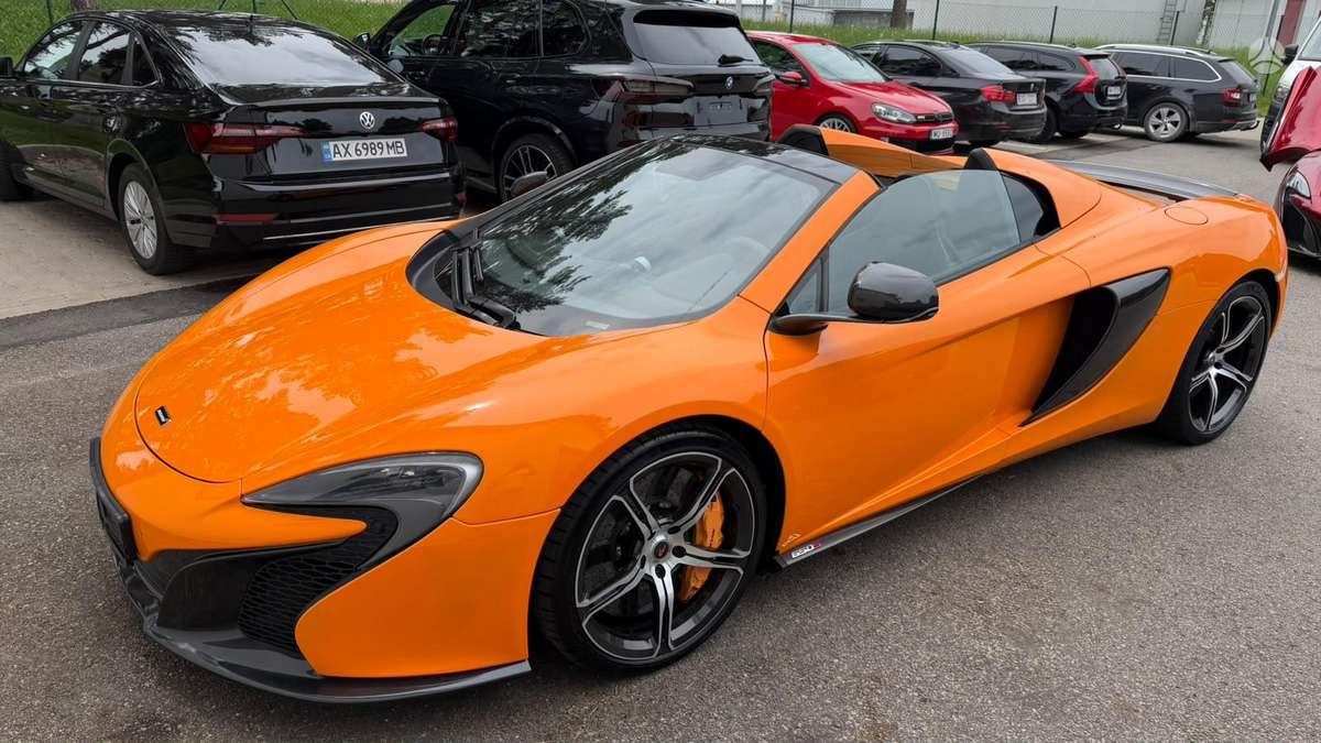 Mclaren 650S Spider, coupe
