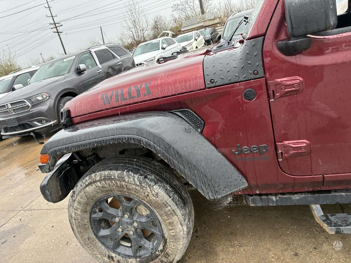 Jeep Wrangler rezerves daļās