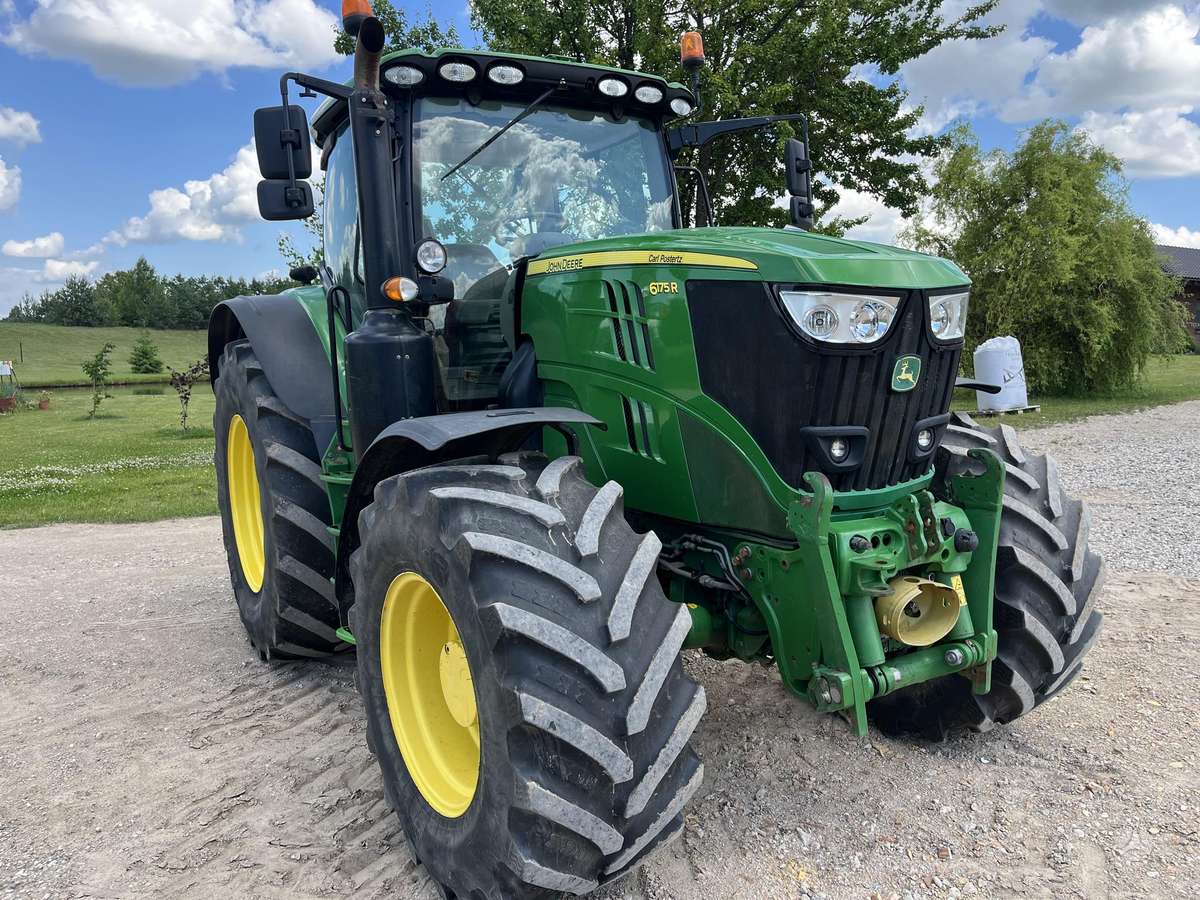 John Deere 6175R, тракторы