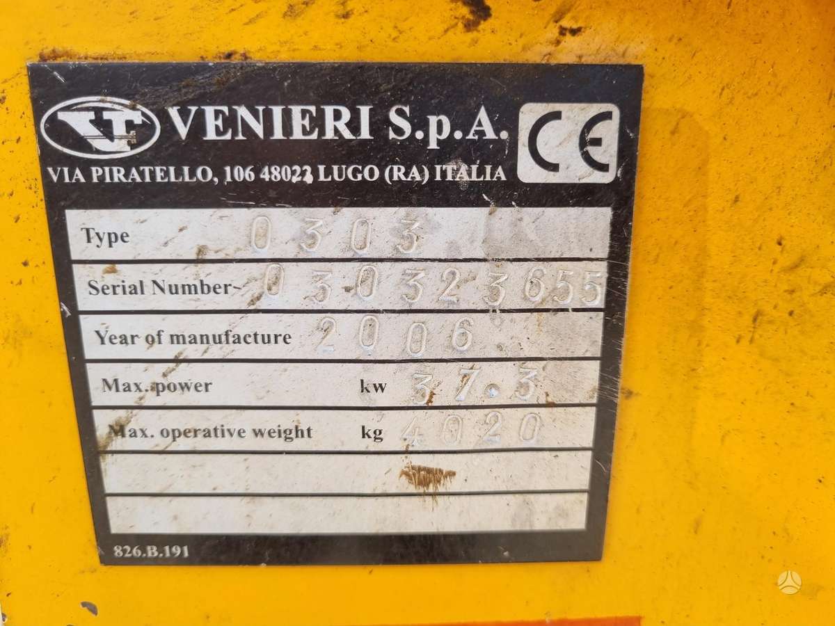 Venieri VF273B, фронтальные погрузчики