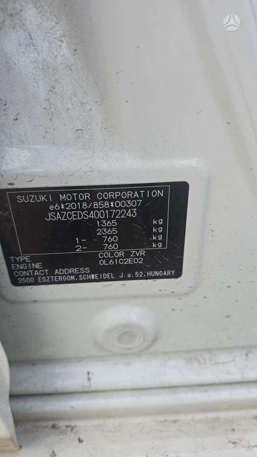 Suzuki Swift Dalimis