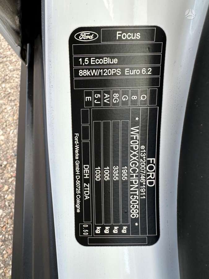 Ford Focus, 1.5 l., Универсал