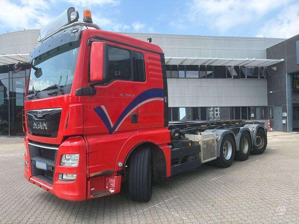 MAN TGX 35.480 8X4, самосвалы