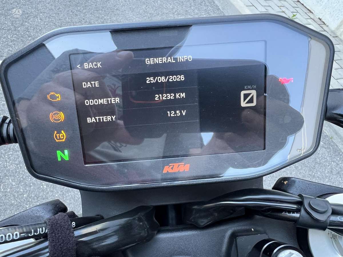 KTM Duke 790cc, street / classic