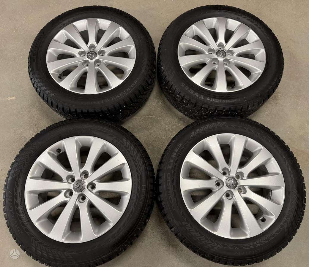 Opel, light alloy, R17