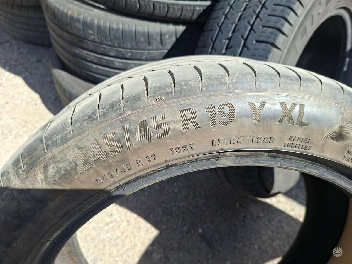 Continental, summer 245/45 R19