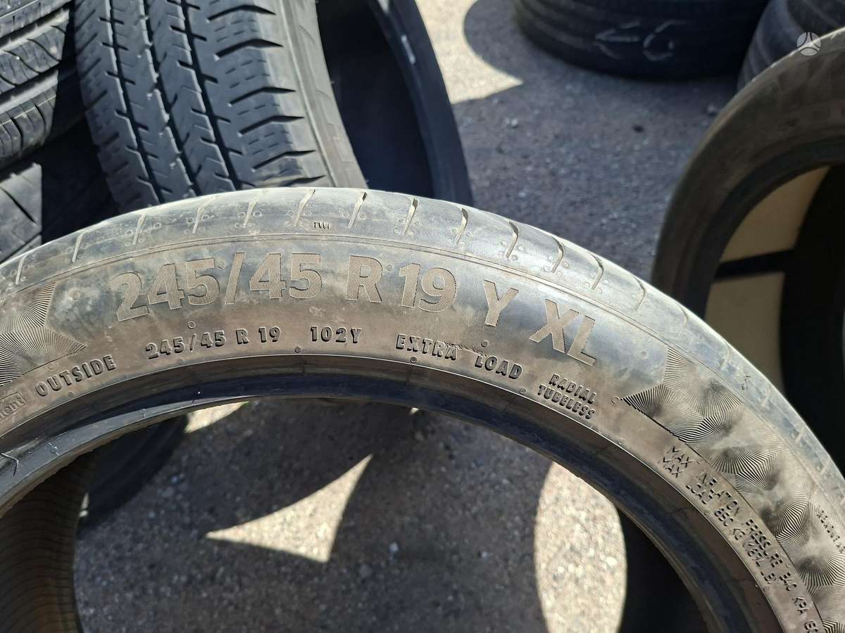 Continental, summer 245/45 R19