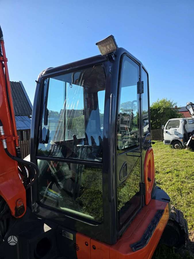 Kubota KX155, ekskavatoriai