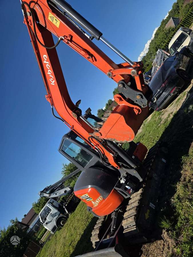 Kubota KX155, ekskavatoriai