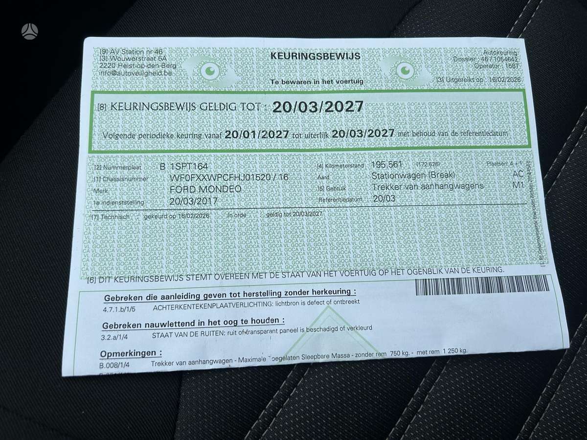 Ford Mondeo, 1.5 l., Универсал