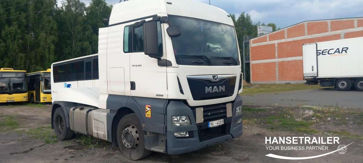 MAN TGX 18.460 Engine problem, double sleeper