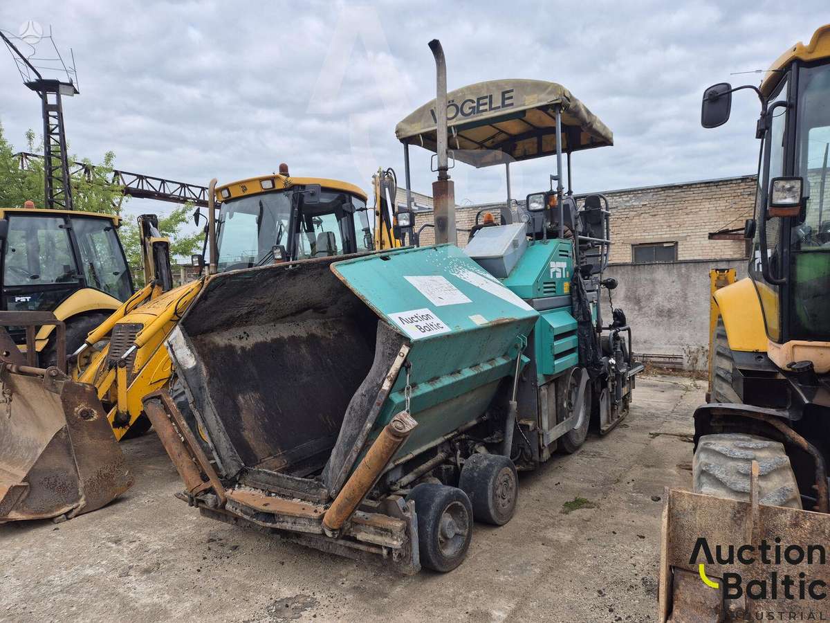 Vögele Super 1203, paving machinery