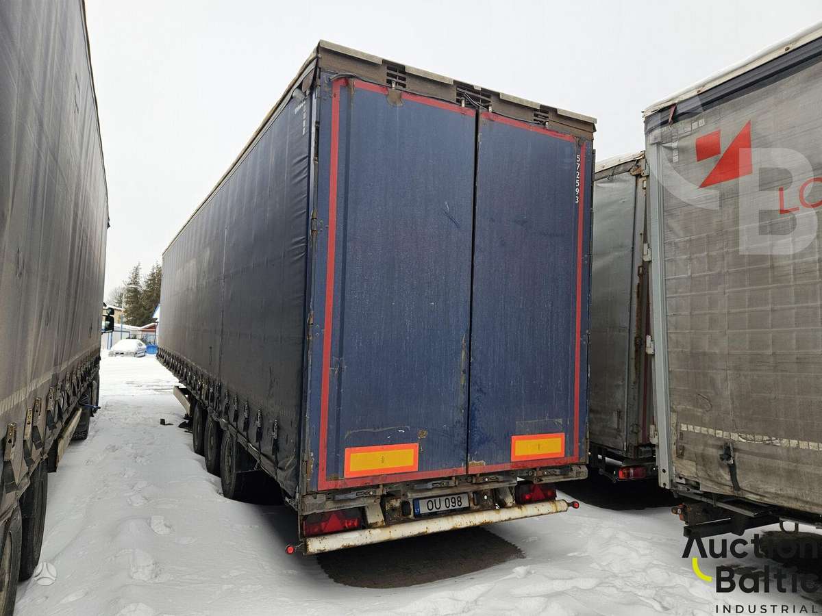 Krone MEGA-LINER, užuolaidinės / tentinės