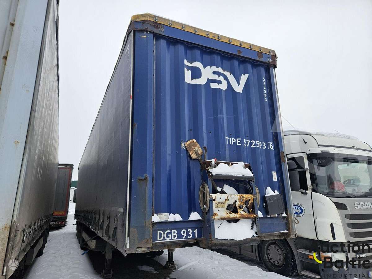 Krone MEGA-LINER, užuolaidinės / tentinės