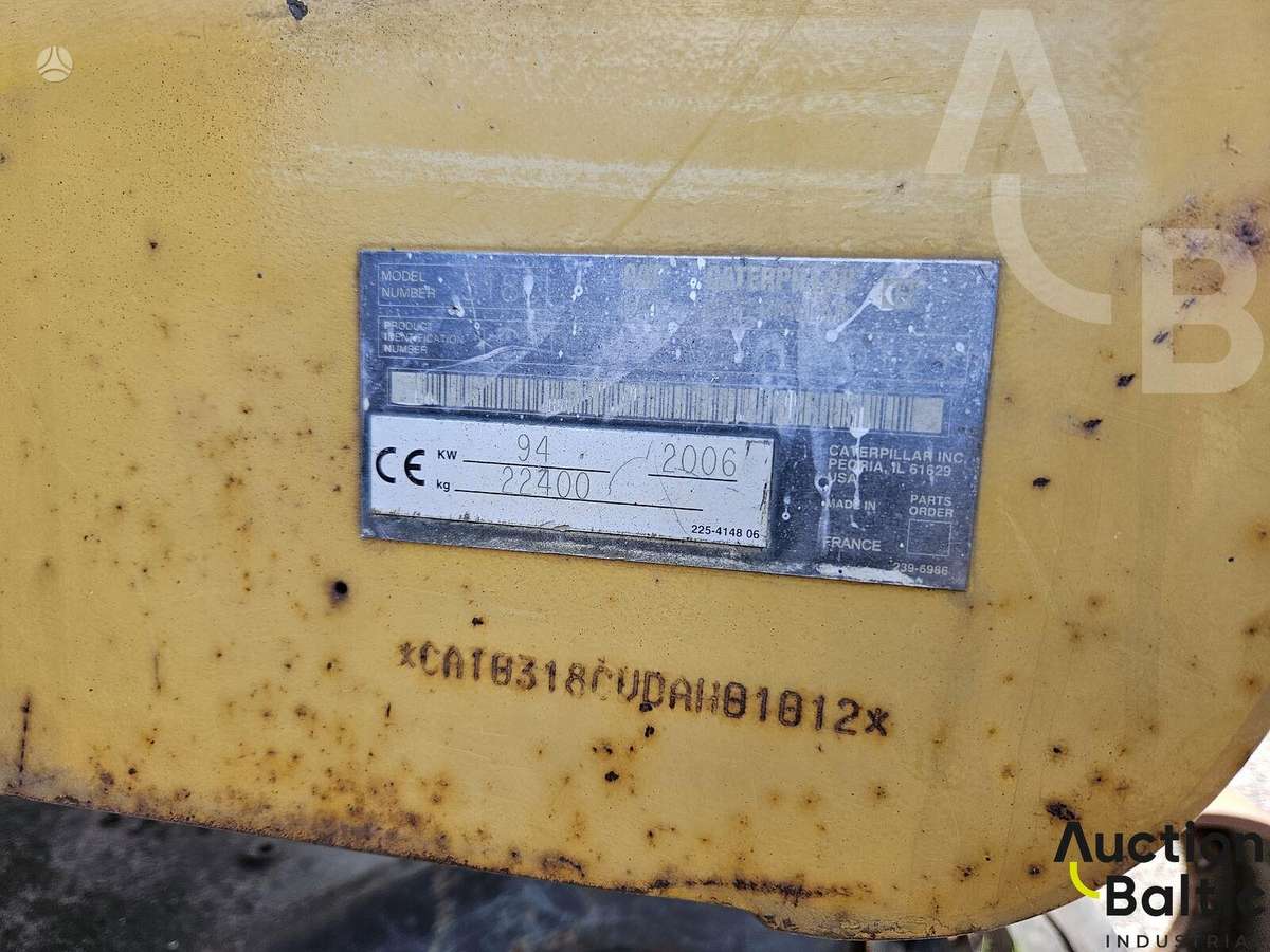 Caterpillar 318 C, экскаваторы