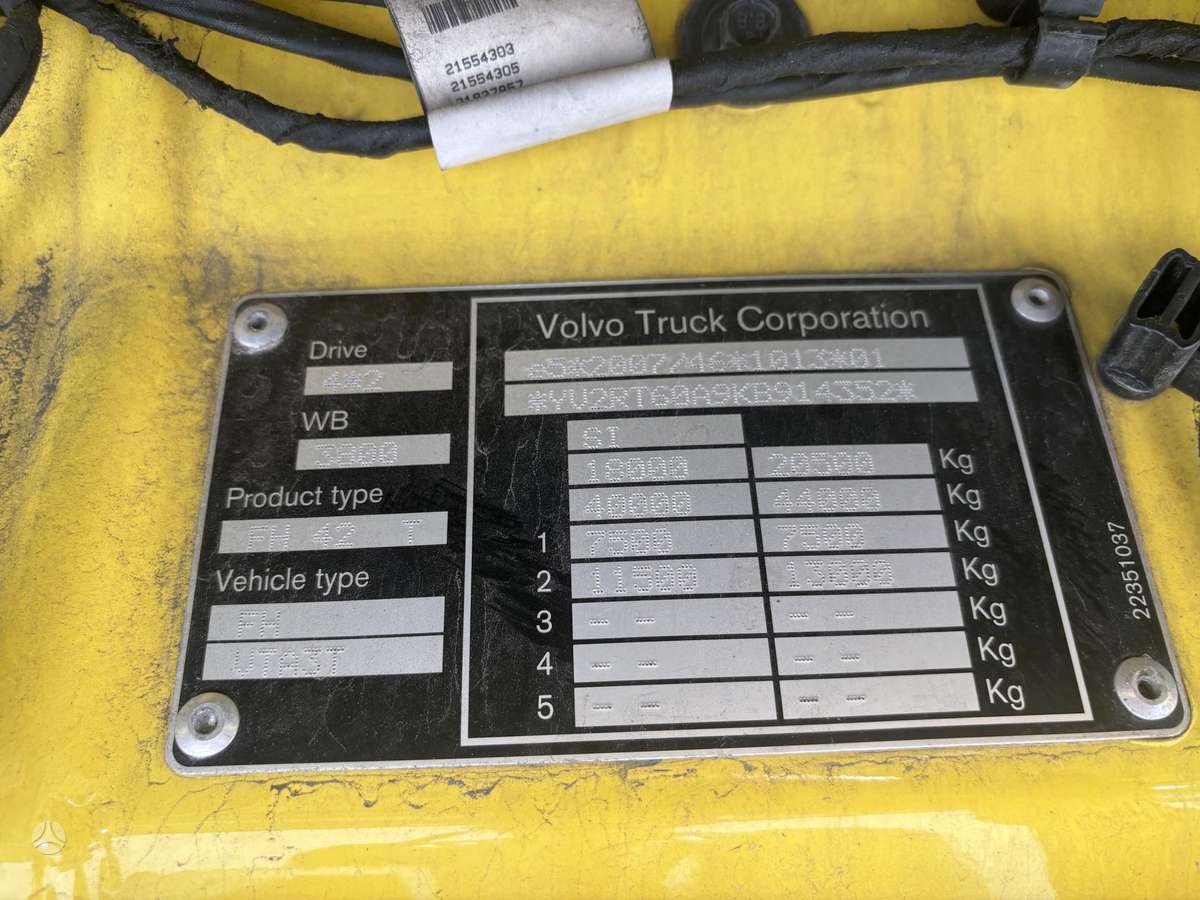 Volvo FH13.540 COMPRESSOR, double sleeper