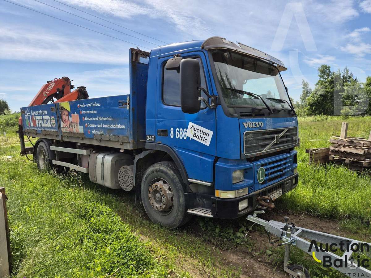 Volvo FM12, самосвалы