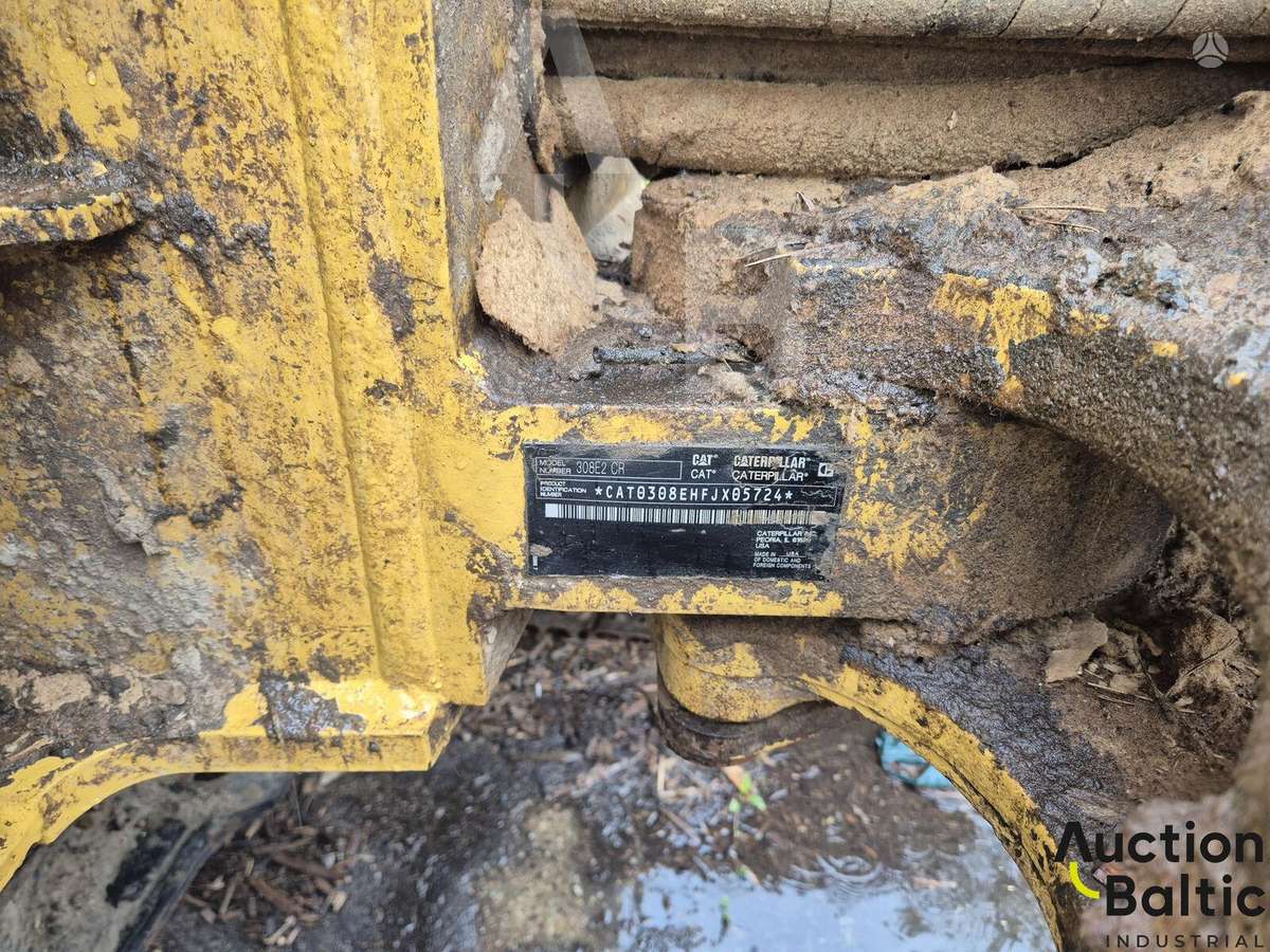 Caterpillar 308 E 2 CR, ekskavatoriai