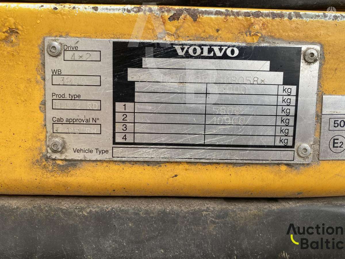 Volvo FL 240 4x2, самосвалы