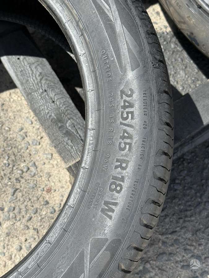 Continental EcoContact6, летние 245/45 R18