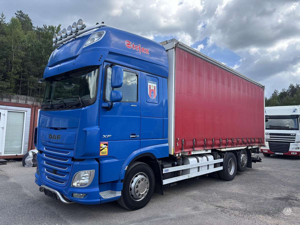 DAF XF 480, пологовые / тентовые