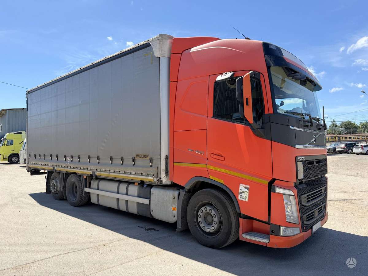 Volvo FH 460 (K4 Motor), бортовые с шторами