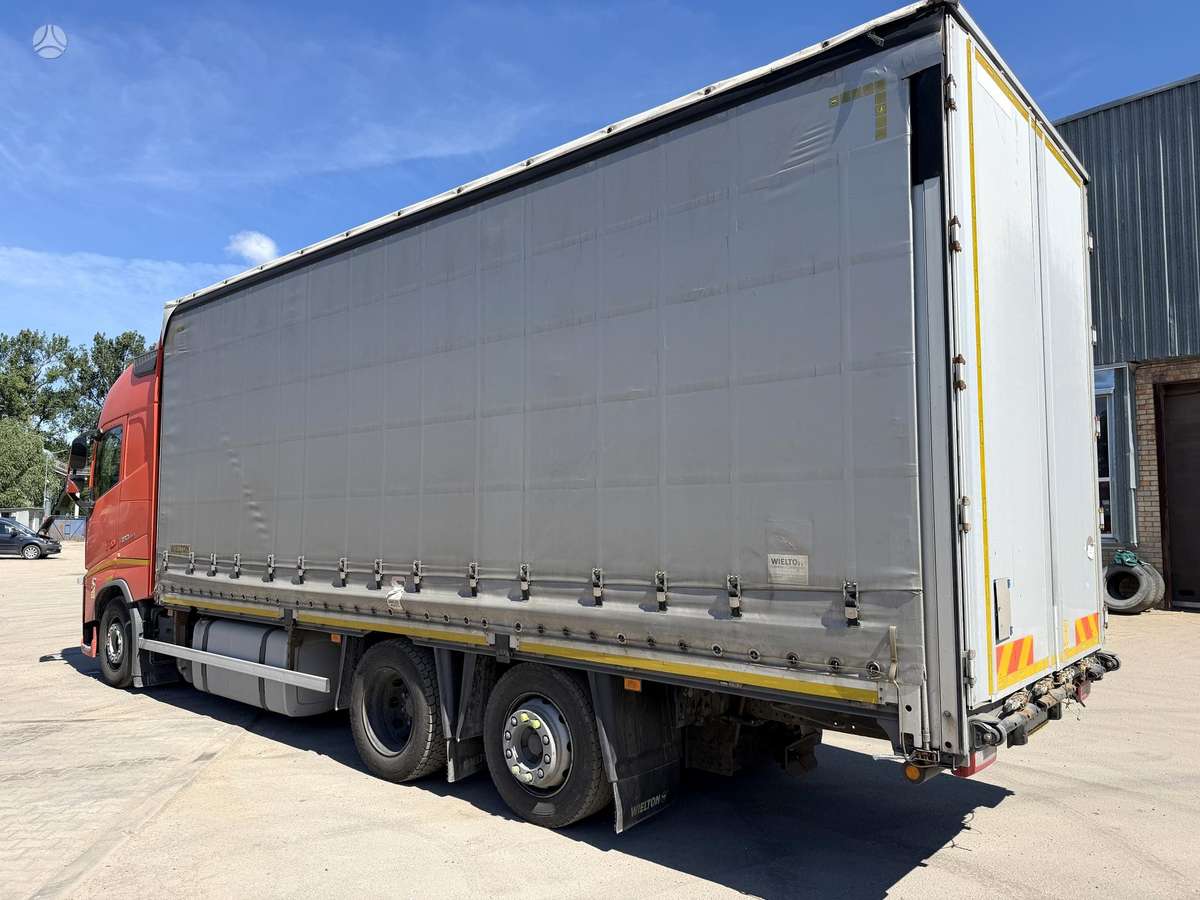 Volvo FH 460 (K4 Motor), бортовые с шторами