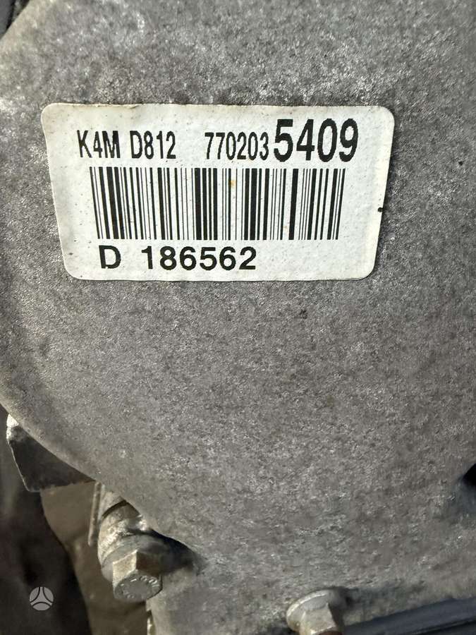 Renault Megane, K4M812, двигатель