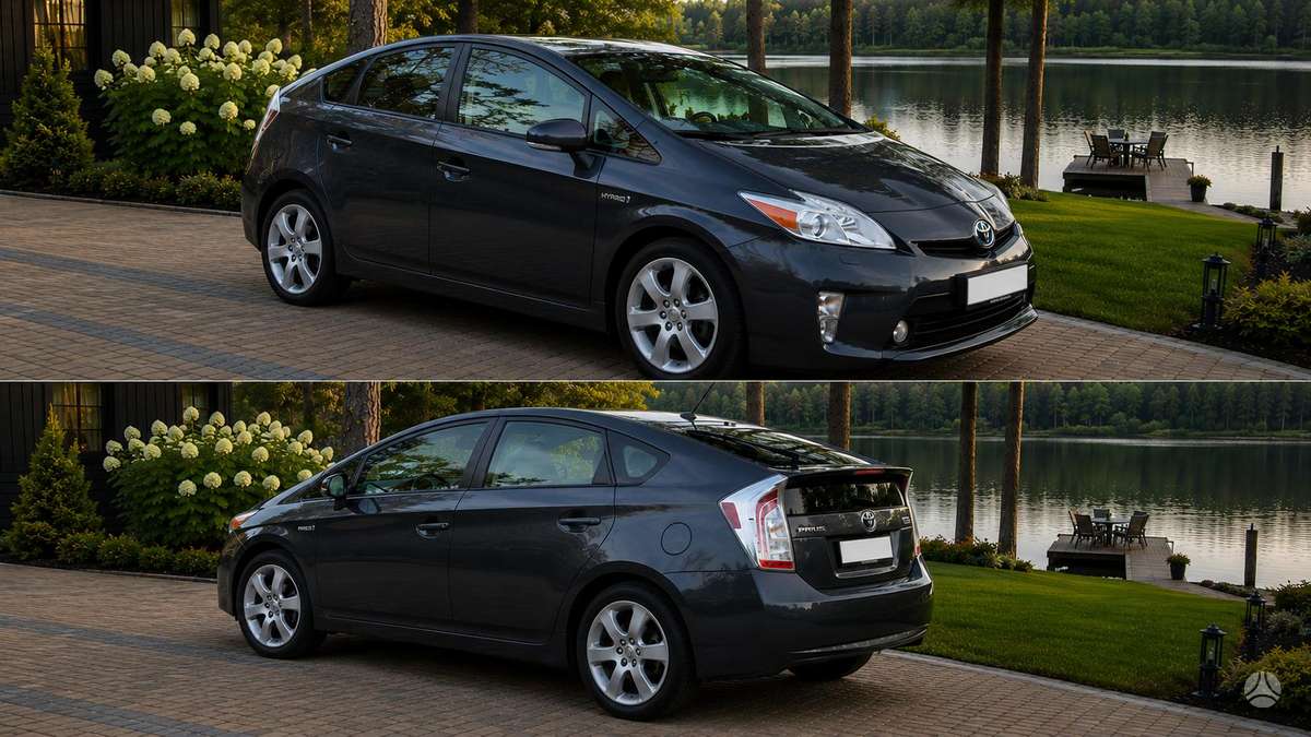 Toyota Prius, light alloy, R17