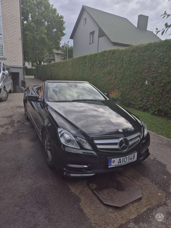 Mercedes-Benz E350, kabrioletas