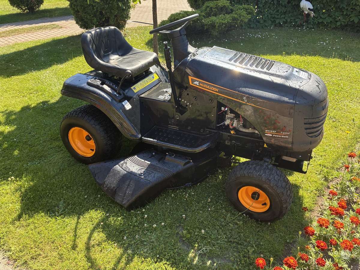 McCULLOCH M11597, садовые тракторы