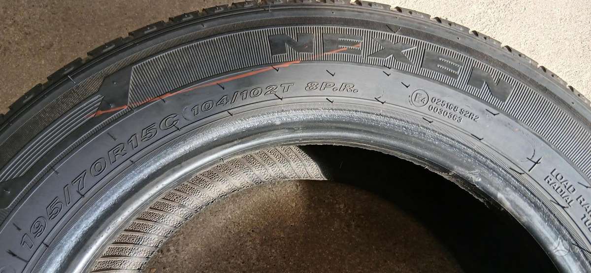 Nexen, vasarinės 195/70 R15