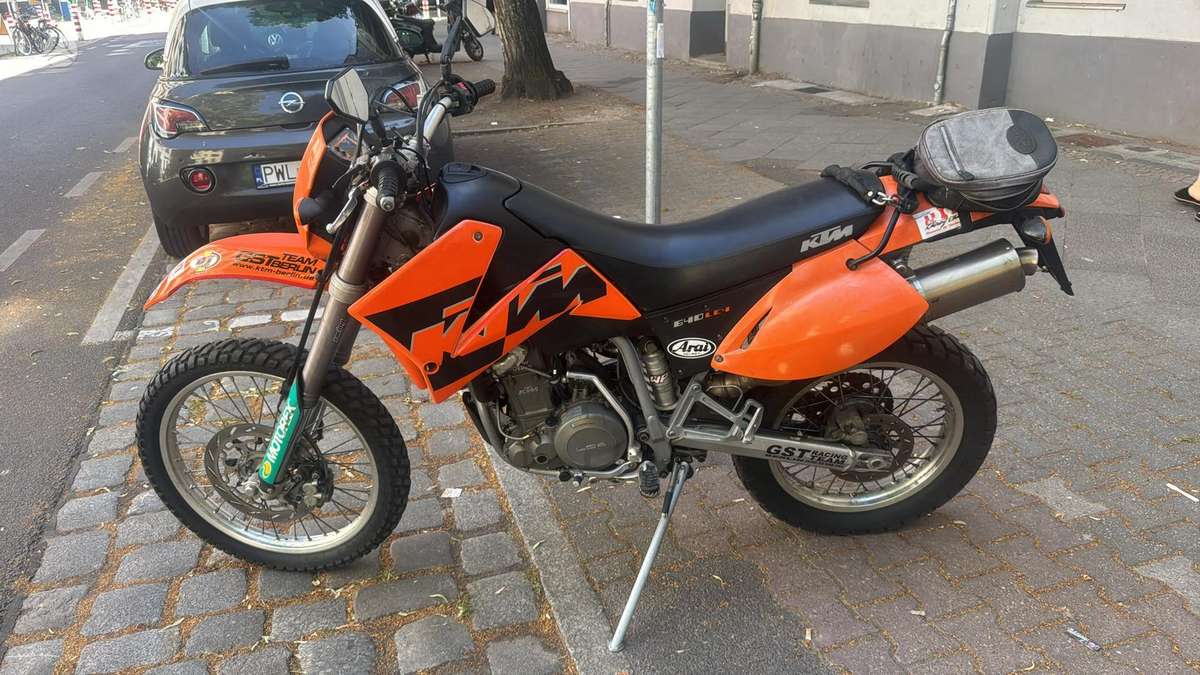KTM Enduro 640cc, эндуро / adventure