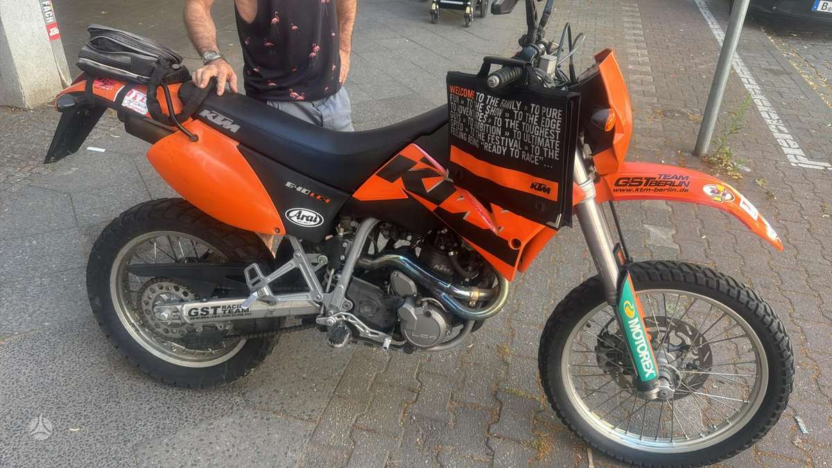 KTM Enduro 640cc, эндуро / adventure