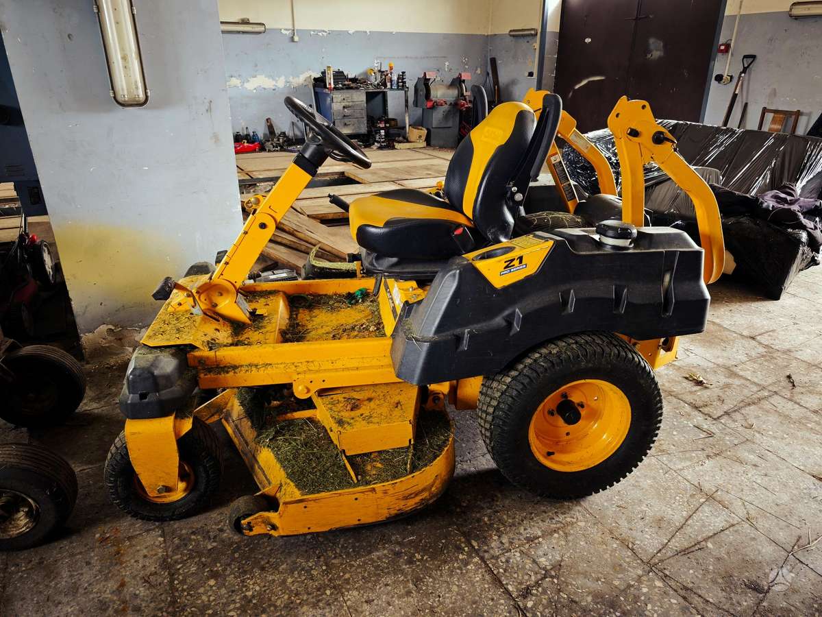 CUB CADET Z1 PRO, sodo technika