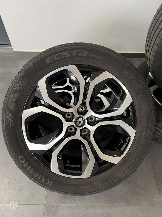 Renault ARKANA ORIGINALŪS RATLANKIAI, light alloy, R18