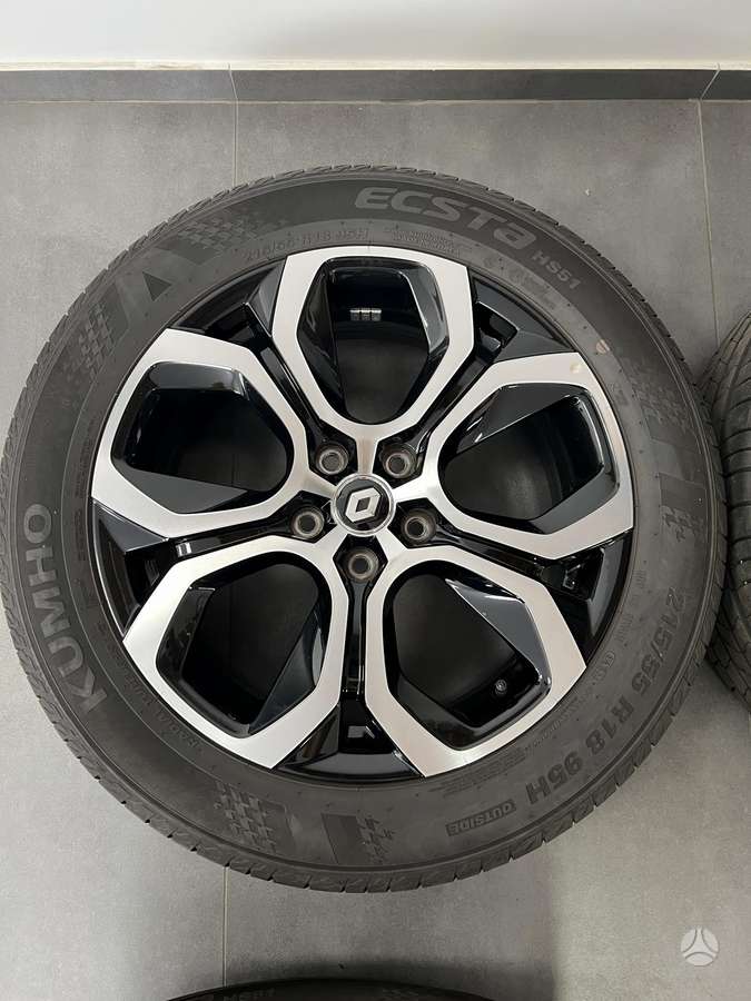Renault ARKANA ORIGINALŪS RATLANKIAI, light alloy, R18