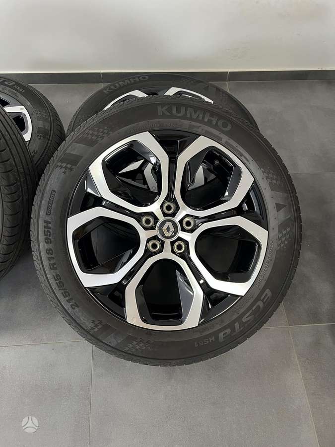 Renault ARKANA ORIGINALŪS RATLANKIAI, light alloy, R18