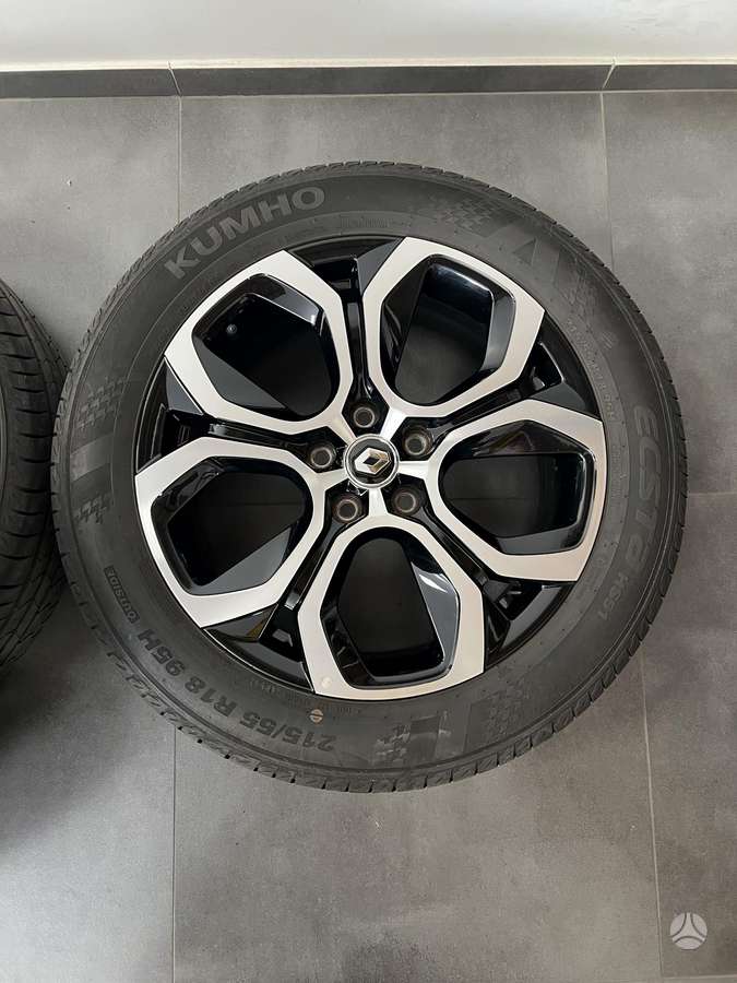 Renault ARKANA ORIGINALŪS RATLANKIAI, light alloy, R18