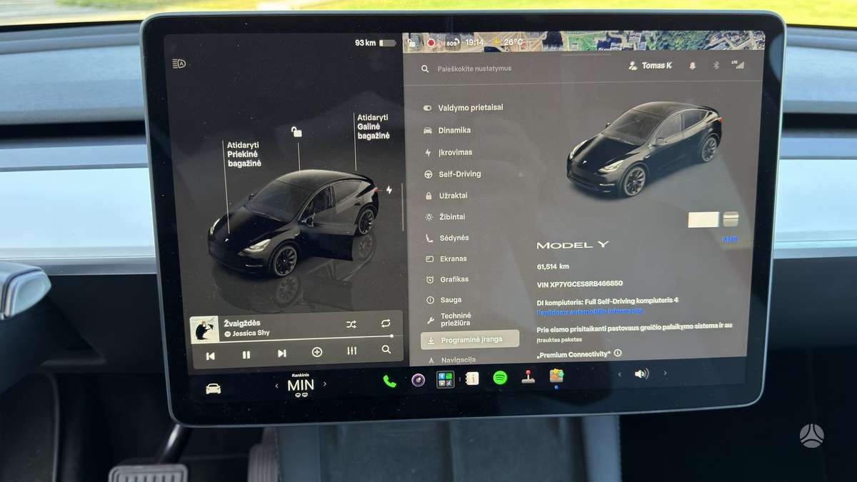 Tesla Model Y, 60 kWh, hatchback
