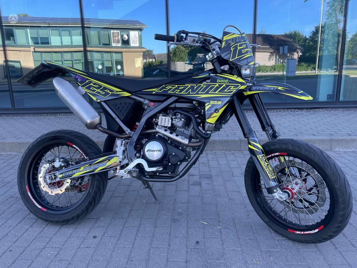 Fantic 125 125cc, supermoto