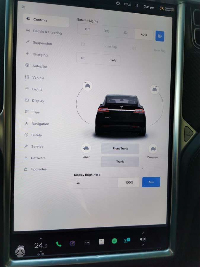 Tesla Model X, 75 kWh, off-road / crossover