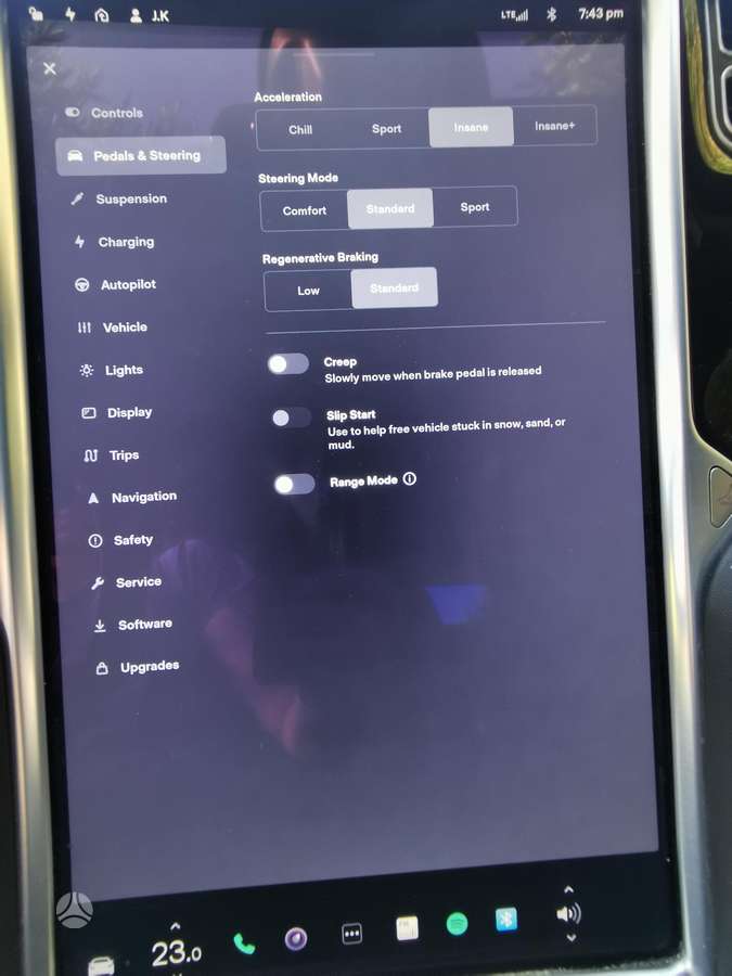 Tesla Model S, 85 kWh, hatchback