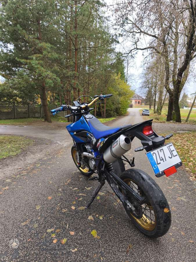 Yamaha WR 125X 125cc, supermoto