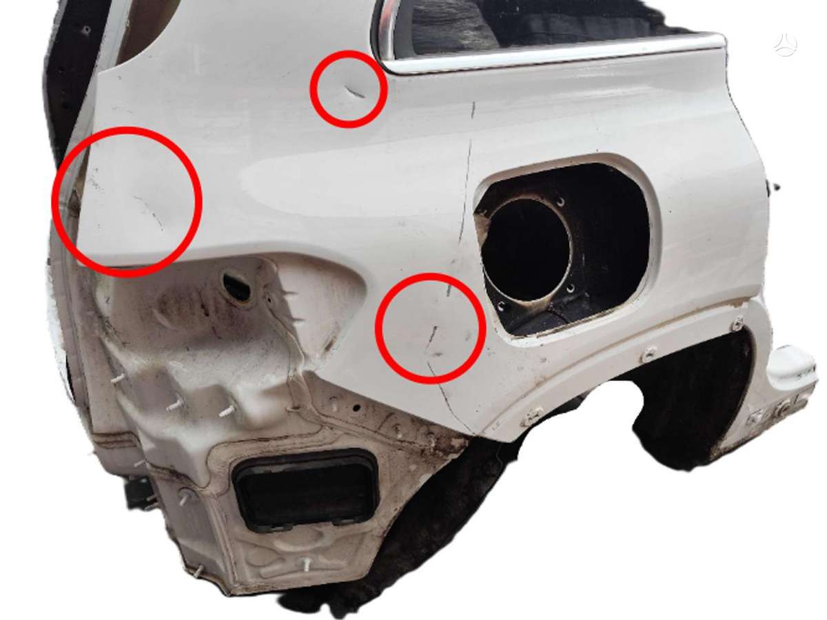 Mercedes-Benz EQB hood (front, rear)