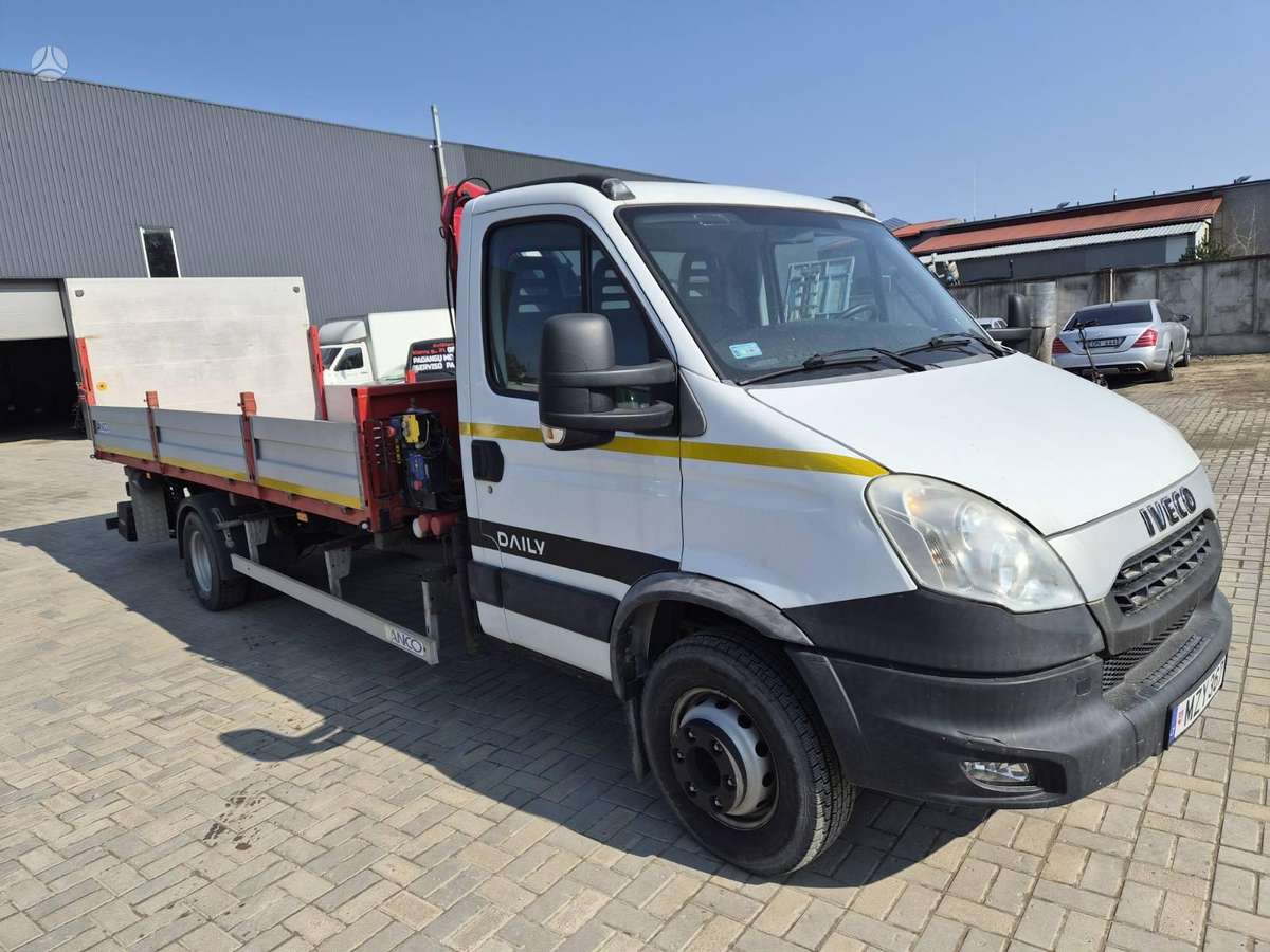 Iveco Daily 70c17, dumpers with crane