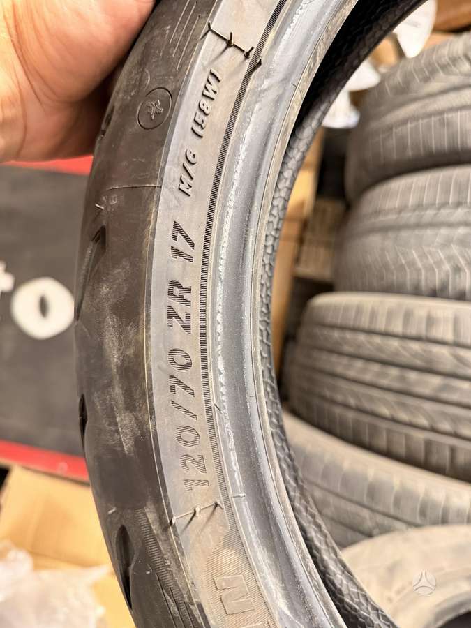 Michelin, vasarinės 120/70 R17